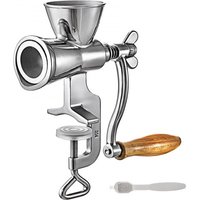 VEVOR Moulin à Grains Manuel en Acier Inoxydable Broyeur à Grains de Café à Main Installation sur Table d'Épaisseur Moins de 4 cm avec Brosse pour Moudre Grains de Café Soja Blé Maison Restaurant