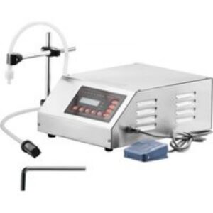 VEVOR Machine de Remplissage de Liquide Numérique 5 ml-3500 ml Remplisseur de Bouteille 30 W Machine de Remplissage Anti-gouttes pour Eau Huile d&rsquo;Olive Carburant Boissons Domaine Médical Alimentaire