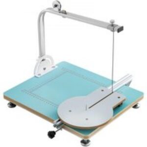 VEVOR KD6 Machine Découpe Polystyrène 20CM Découpeuse de Mousse Mousse Découpeuse Fil Chaud Coupe Coupe-Mousse Coupe Température Alliage KT Plaque Bande