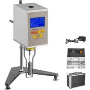 VEVOR Viscosimètre numérique 10-1×105 MPA.S, Testeur de viscosité rotatif numérique NDJ-5S, Viscosimètre Rotatif à Affichage Numérique, Tester Meter Précision Viscosimètre Liquide Portable