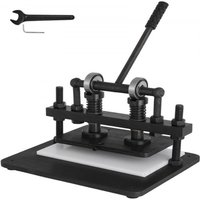VEVOR Machine de Découpe du Cuir Manuelle 260x150 mm Machine à Découper Manuelle Machine de Coupe du Cuir Machine de Découpage Manuelle pour Cuir Feuilles en Plastiques Feuilles en Caoutchouc