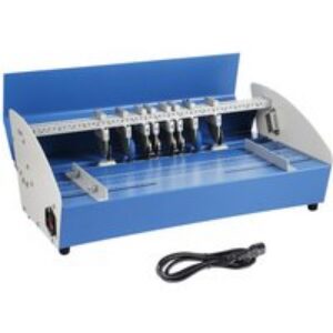 VEVOR Nouveau Machine de Pliage de Papier SG-520E, Machine électrique à rainer le papier en Métal 3-en-1 520mm 85-400g, Creaser Paper à Plier Environ 14.5 kg Rainurage Fonction de Coupe en Pointillés