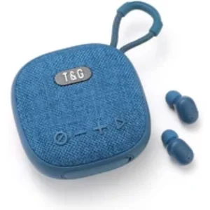 Yonis Enceinte Bluetooth 2-en-1 – Bleu