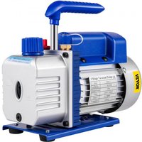 VEVOR Pompe à Vide 11 m³/h(3CFM) 246W(1/3HP) Réfrigérante HVAC Climatiseur 1 Étape 85 L/min Rotation 1720 tr/min Pompe d'Évacuation sous Vide pour Clim Voiture Automobile Réfrigérateur Réfrigération