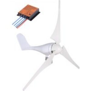 VEVOR Turbine Éolienne 12 V 400W Générateur Éolienne Solaire, Générateur Électrique Éolienne, Résistance Excellente à La Chaleur, pour une utilisation à domicile/une utilisation en bateau / marine