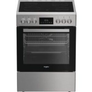 WHIRLPOOL – Cuisinière inox vitrocéramique 60 cm – W6V8LCSX 859991716120