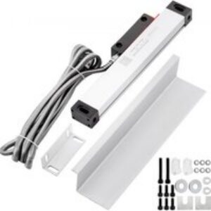 VEVOR Échelle Linéaire de Tour de Haute Précision de 150MM Règle Electronique d&rsquo;échelles pour la Fraiseuse avec des Accessoires