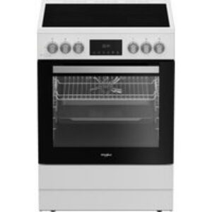 WHIRLPOOL – Cuisinière blanche vitrocéramique 60 cm – W6V8LCSW 859991716110