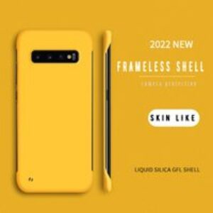 Simple Slim Thin Matte Phone Case For Samsung Galaxy S22 S21 S20 FE S10 Plus Bumper Note 20 Ultra 10 Plus Rimless Cover