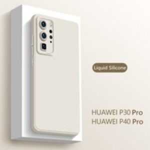 Original Liquid Silicone Phone Case For Huawei P30 P20 P40 50 Pro Mate 20 30 40 Honor 50 Pro 8X 9X Back Protector Cover