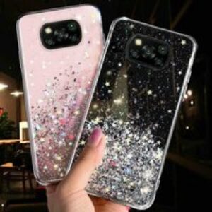 For Xiaomi Poco X3 F2 Pro M3 F3 Case Glitter Cover Xiaomi Redmi Note 10 9 8 7 Pro 9S 10S K40 9C 9A Mi 11 Lite 11 Ultra P