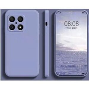 For OnePlus 10Pro Skin Feeling Solid Color Liquid Silicone Phone Case Shockproof Protection Cover Fine Hole Lens Anti-dr