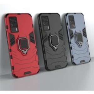 For vivo S9e S9 S7 S7t S5 V20 Pro Hybrid Hard PC+Soft TPU Armor Anti-Drop Case Rotating Ring Stand Holder Cover