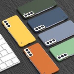 Candy Color Frameless Matte Case For Samsung Galaxy S22 S21 S20 Note20 Ultra S9 S10 Plus FE Slim Hard PC Shockproof Bump