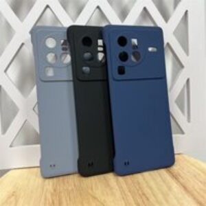 Candy Color Frameless Matte Case For Vivo X Note X80 X70 X60 X60t X50 Pro Plus XNote X51 5G Slim Hard PC Shockproof Bump
