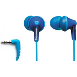 Écouteurs filaire intra-auriculaire, prise jack 3,5mm – bleu