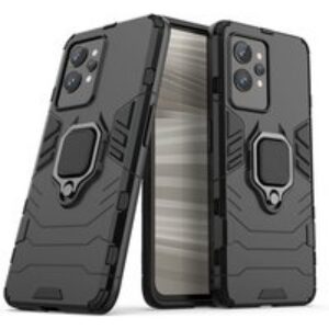 For Realme GT Neo 3 2 2T GT2 Pro Explorer Master Hybrid Hard PC+Soft TPU Armor Anti-Drop Case Rotating Ring Stand Holder