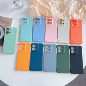 Candy Color Frameless Matte Case For Oppo Reno8 Reno 8 Pro Plus 7 Reno7 Z Lite 5G Slim Hard PC Shockproof Bumper Cover