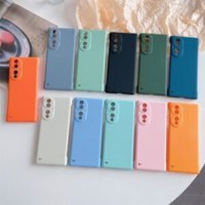 Candy Color Frameless Matte Case For Honor70 Honor 70 Pro Plus X9 X30 Magic4 Lite 5G Slim Hard PC Shockproof Bumper Cove