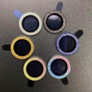 Diamond Camera Lens Protector Glass For iPhone 11 12 13 Pro Max 12 Mini Camera Metal Ring Cover for iPhone 12pro 11 pro