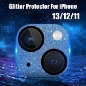 Glitter Camera Tempered Glass Screen Protector For iPhone 12 13 Pro Max Mini Diamond Camera Lens Protector For iPhone 11