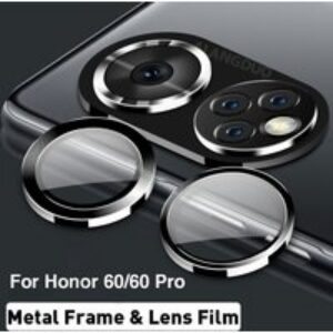 For huawei honor 60 pro Camera Screen Protectors Glass For honor 60 Metal Camera Protection Case For honor60 60pro ring