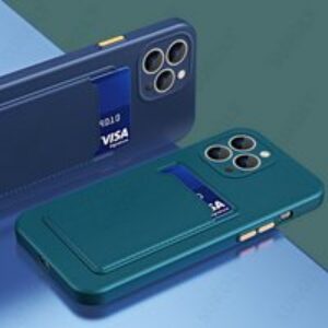 Luxury Wallet With Card Slot Holder Phone Case For iPhone 12 13 11 Pro Max X XR XS Max 7 8 Plus SE 2022 Soft TPU Purse B