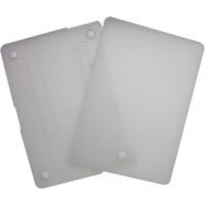 Coque Silicone MacBook Air 13&Prime; A1466 Blanc