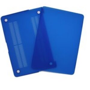 Coque Silicone MacBook Air 13&Prime; A1466 Bleu