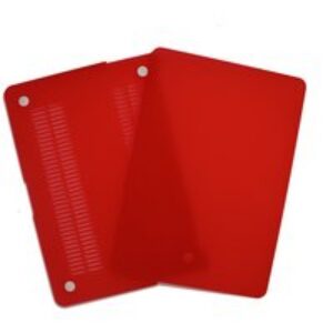 Coque Silicone MacBook Air 11&Prime; A1465 Rouge