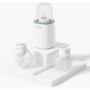 Ensemble de chauffe-biberons S12 Pro : Tire-lait portable double S12 Pro et chauffe-biberon rapide 6-en-1