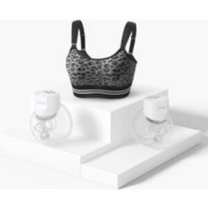 Ensemble de soutien-gorge S12 Pro : Tire-lait portable Double S12 Pro et soutien-gorge de pompage DEX 4-en-1 | Size: 2XL