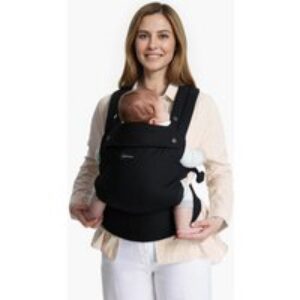 Porte-bébé Momcozy PureHug – Ergonomique, confortable & léger | Fabric: Coton | Farbe: Black