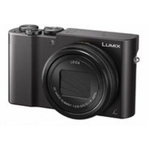 LUMIX TZ100 – Appareil photo compact expert – Capteur 1 pouce 20MP, LEICA 10x F2.8-5.9 Zoom, Viseur, Écran tactile, Vidéo 4K, noir