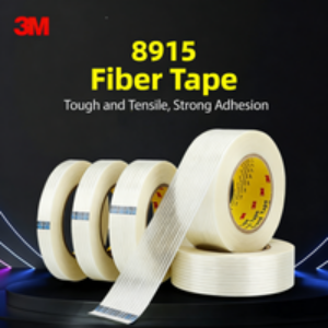Ruban adhésif en Fiber de verre 3M8915, ruban adhésif simple face solide sans trace, rayé et étanche, fixation d&rsquo;objets lourds