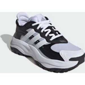 Adidas Nouvelles chaussures de course pour hommes résistantes à l&rsquo;usure, confortables et à amorti Maxxwavy Halo Semelle souple Chaussures de marche en plein air Noir et blanc Chaussures de sport