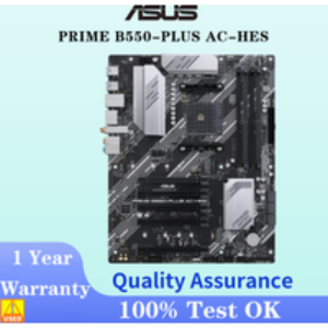 ASUS PRIME B550-PLUS AC-HES carte mère Socket AM4 CPU DDR4 4866 (OC) jeu de puces mémoire B550 ATX carte mère