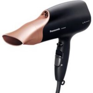 EH-NA63CN825 – Sèche-cheveux, technologie nanoe™, 1800 W, embout de coiffage, diffuseur, noir/or rose