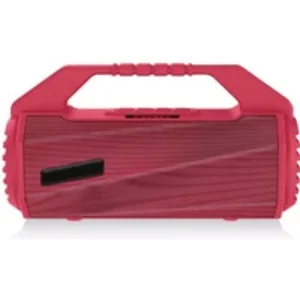 Yonis Enceinte Bluetooth 10W LED – Rouge