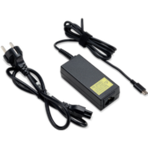 Acer Adaptateur 65W Type-C pour Ordinateurs Portables| Câble d'alimentation EU