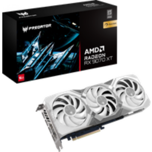 Carte graphique Predator Bifrost™ RX 9070 XT OC 16 Go – Édition Blanche