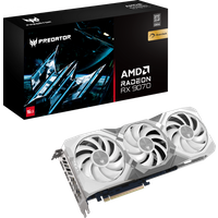 Carte graphique Predator BiFrost Radeon™ RX 9070 OC 16 Go White Edition
