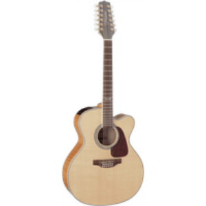 Takamine GJ72CE – Guitare folk électroacoustique 12 cordes – Jumbo – Natural