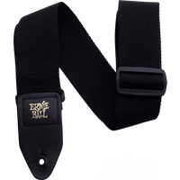 Lot de 36 sangles pour guitare Ernie Ball 4034 - Polypro - Noir - 36 pièces
