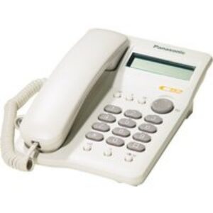 KX-TSC11EXW – Téléphone de table, fonction mains libres, blanc