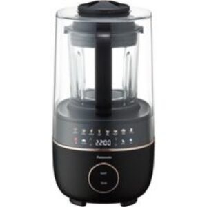 Blender chauffant 1,2L, fonctionnement silencieux, nettoyage automatique, noir et or rose
