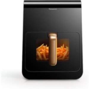 Airfryer 6L, fenêtre de visualisation, 11 programmes, noir et bleu