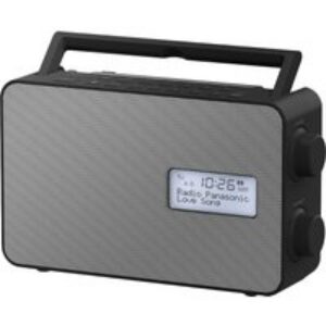 RF-D30BTEG-K – Radio DAB+, noir, Bluetooth, protection contre les éclaboussures IPX4