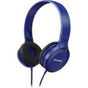 Casque filaire, haut-parleur 30mm, pliable, bleu