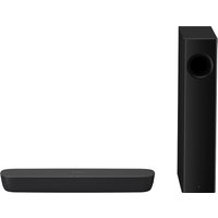 SCHTB250EGK - Barre de son compacte, caisson de basses sans fil, Bluetooth, 1 x USB, 1 x HDMI, 1 x optique, noir